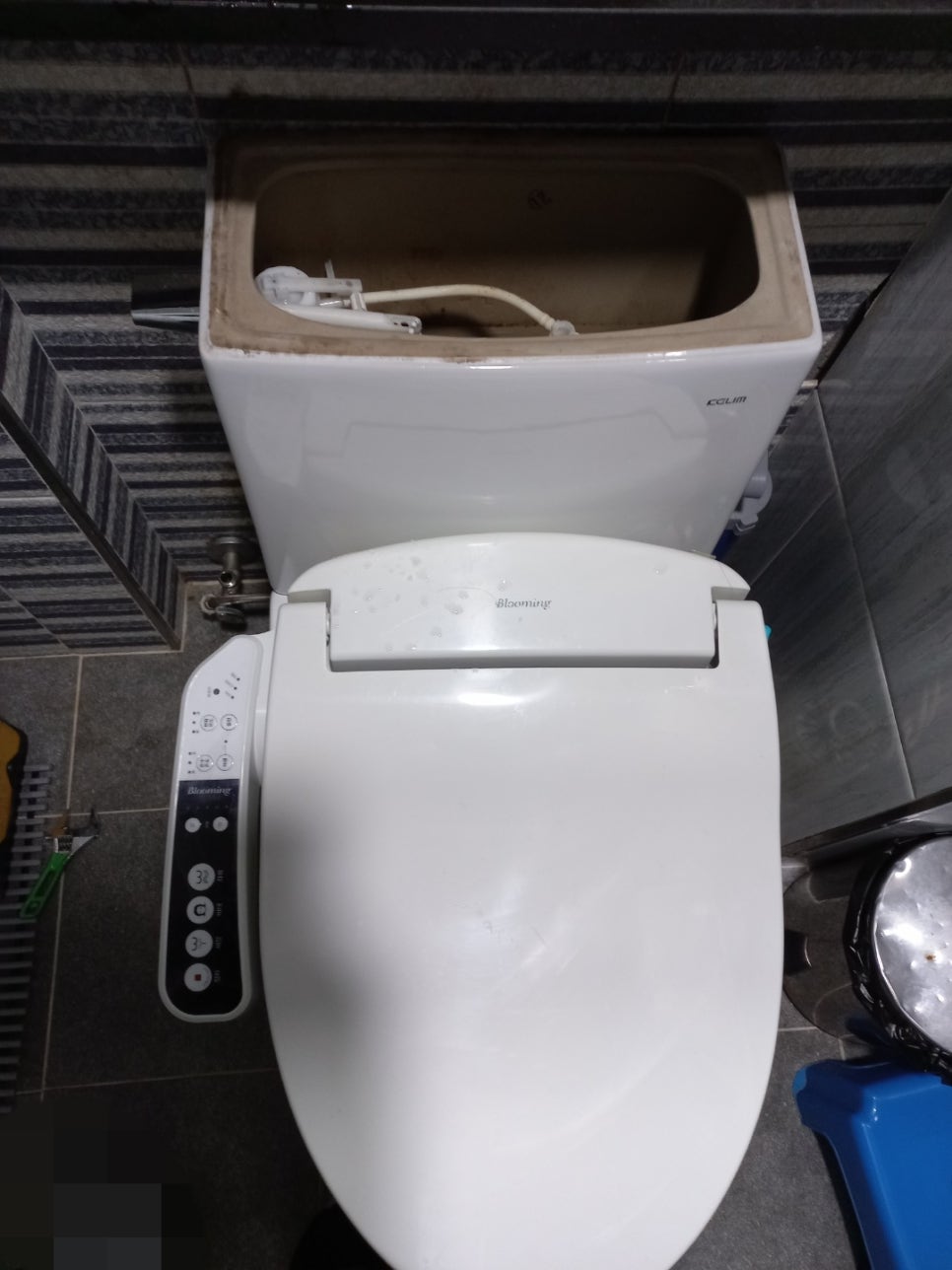 정가네홈클린 현장 실사 #3 · 가정집 양변기 물티슈·이물질 비파괴 관통 및 변기수리