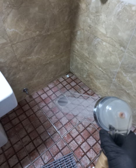 정가네홈클린 현장 실사 #136 · 상가 식당 메인 오수관 300bar 초고압세척 준설 시공